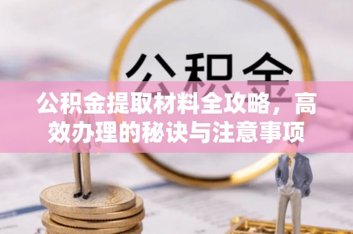 望谟公积金提取材料全攻略，高效办理的秘诀与注意事项