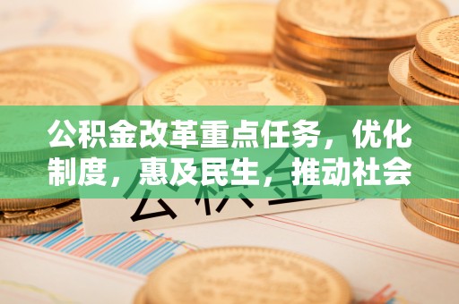 望谟公积金改革重点任务，优化制度，惠及民生，推动社会公平发展