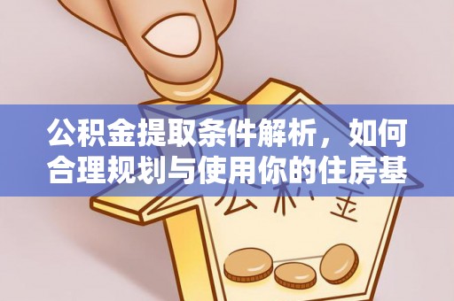 望谟公积金提取条件解析，如何合理规划与使用你的住房基金