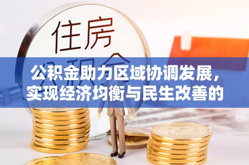 望谟公积金助力区域协调发展，实现经济均衡与民生改善的新路径