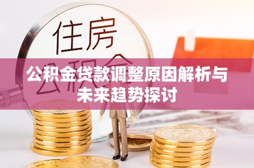 望谟公积金贷款调整原因解析与未来趋势探讨