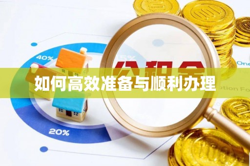 望谟如何高效准备与顺利办理