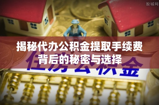 望谟揭秘代办公积金提取手续费背后的秘密与选择