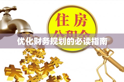 望谟优化财务规划的必读指南