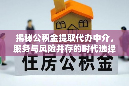 望谟揭秘公积金提取代办中介，服务与风险并存的时代选择