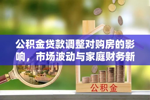 望谟公积金贷款调整对购房的影响，市场波动与家庭财务新趋势