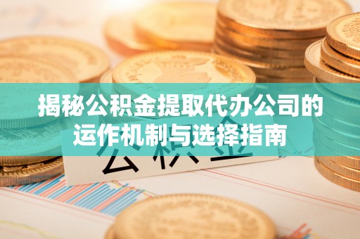 望谟揭秘公积金提取代办公司的运作机制与选择指南