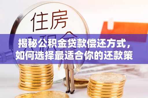 望谟揭秘公积金贷款偿还方式，如何选择最适合你的还款策略