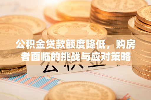 望谟公积金贷款额度降低，购房者面临的挑战与应对策略