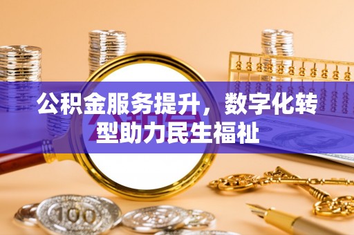 望谟公积金服务提升，数字化转型助力民生福祉