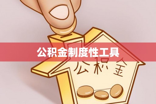 望谟公积金制度性工具